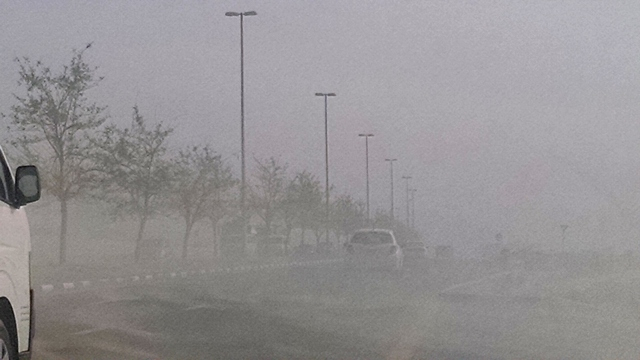 File picture: The National Centre of Meteorology said strong winds blowing at a speed of 35km/h can trigger blowing dust on Tuesday.