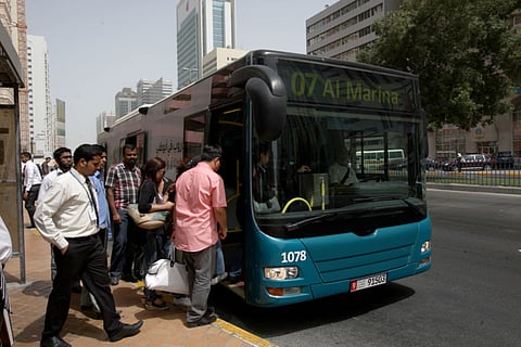 Abu Dhabi has announced to resume intercity bus service from December 31 after suspension for several months due to COVID-19 restrictions.  Photo for illustrative purpose only