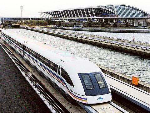Japan’s magnetic levitation train sets speed record