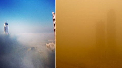 Your UAE sandstorm Twitter pictures 