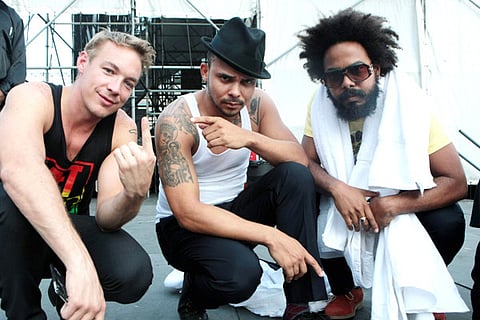 Walshy Fire of Major Lazer in Dubai