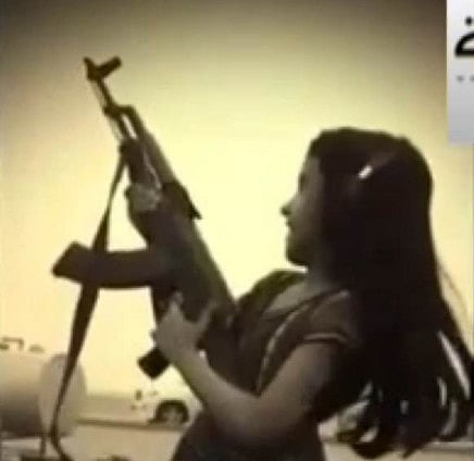 Saudi girl’s AK47 firing video sparks outrage