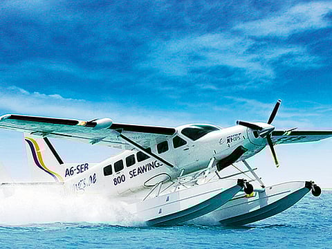 Seawings sea plane.