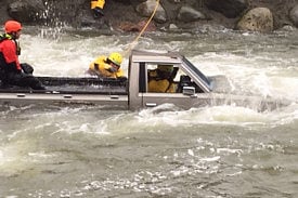 Police team trained for flash flood search and rescue