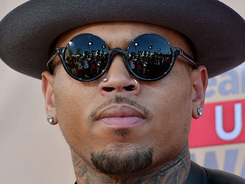 R&B star Chris Brown