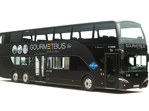 Dubai gets a ‘gourmet’ bus