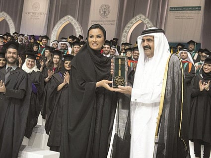 Largest graduation held in Qatar