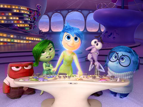 A still from the movie 'Inside Out'. The play running at the Junction is a live adaptation of the popular Pixar film.