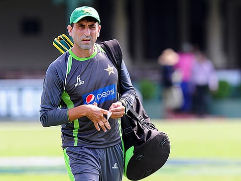 Pakistan cricketer Younis Khan 