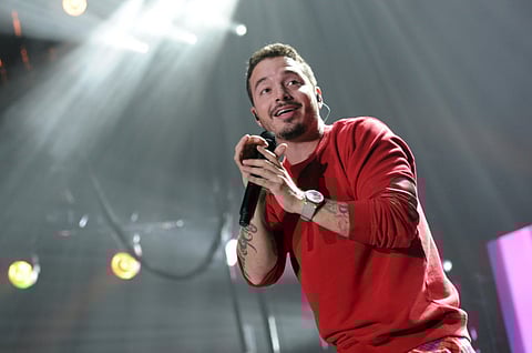 Colombian singer J Balvin 