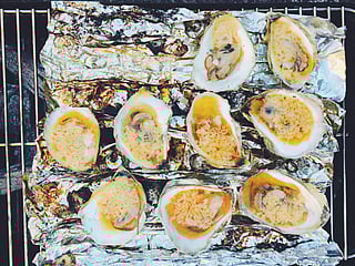 A summer recipe for grilled oysters