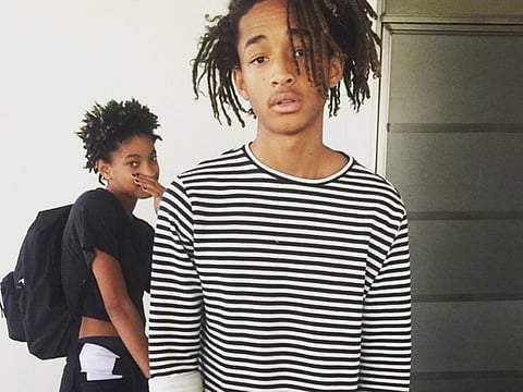 Jaden and Willow Smith at Dubai Summer Surprises