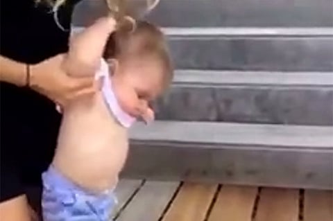 Shakira and Pique’s little athlete