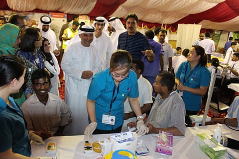 Pakistan Association organises health camp