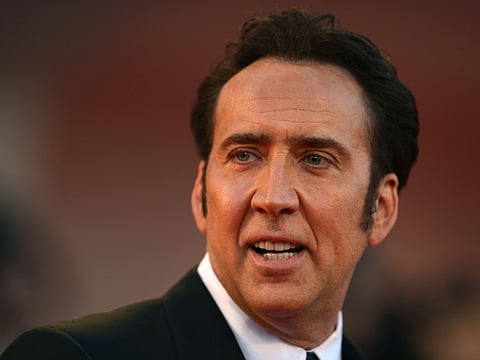 US actor Nicolas Cage