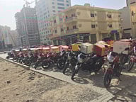 Delivery bikes on pavements are a nuisance