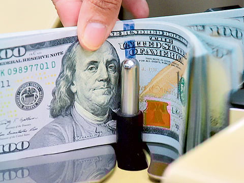 US currency at a money changer’s office in Jakarta on August 27 [Illustrative]