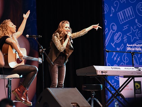 Star-gazing at the mall