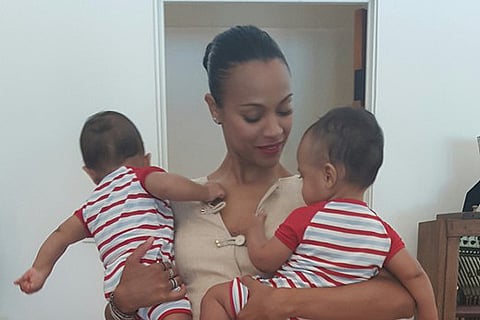 Zoe Saldana to create digital content for AwesomenessTV’s Millennial Mom network