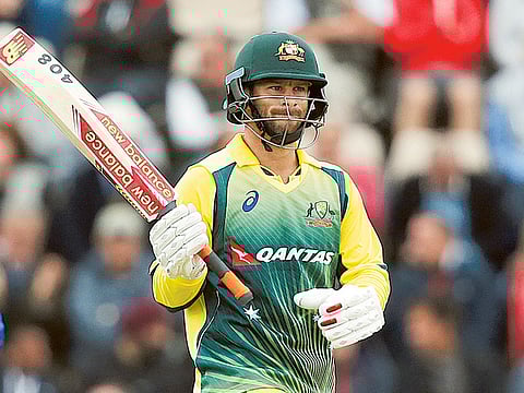 Australia’s Matthew Wade 