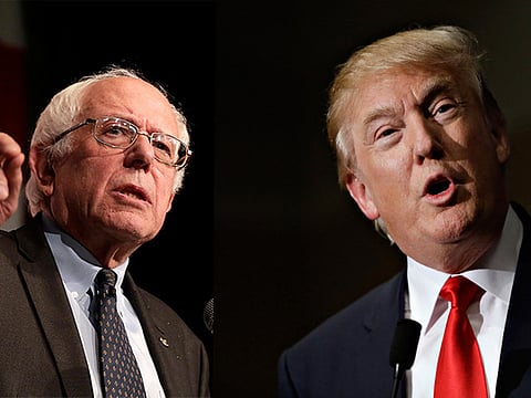 The difference between Trump and Sanders