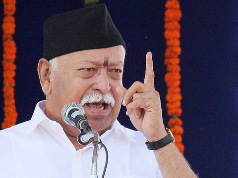 RSS chief Mohan Bhagwat 