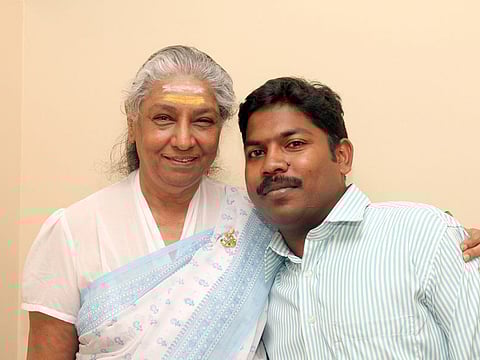 UAE-based Abhilash Padukad has written a book on singer S. Janaki
