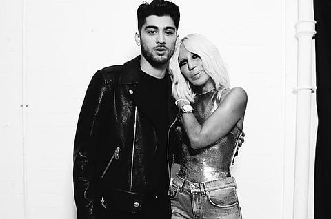 Zayn Malik turns fashion designer for Versus Versace