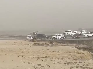 Watch: Downpour in Ras Al Khaimah wadi