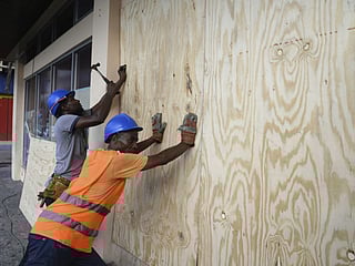 Hurricane Matthew churns towards Jamaica, Haiti