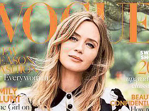 British Vogue goes model-free for one issue