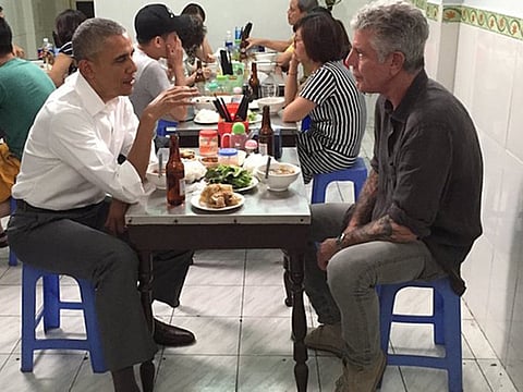 Anthony Bourdain on dining with Trump, Clinton