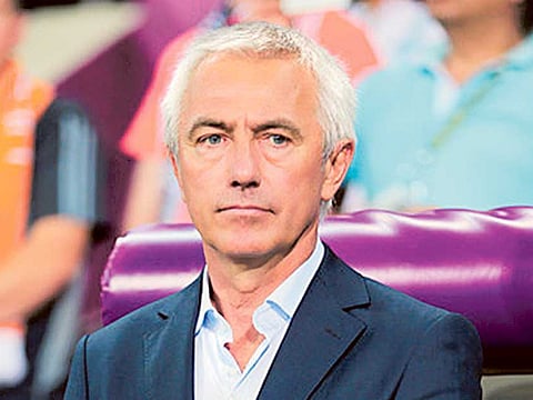 Bert van Marwijk is back in charge of the UAE