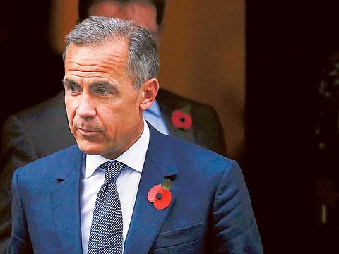 Bank of England governor Mark Carney.