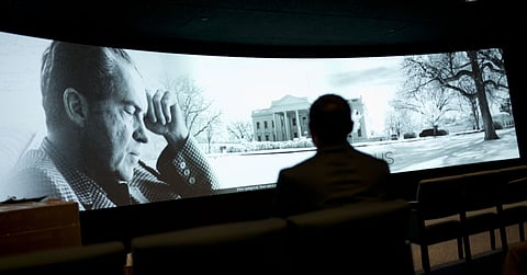 Nixon museum makeover puts visitors in his shoes