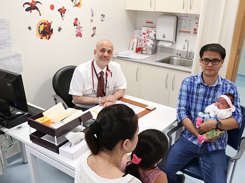 How Sharjah doctor prevented surgery on newborn baby