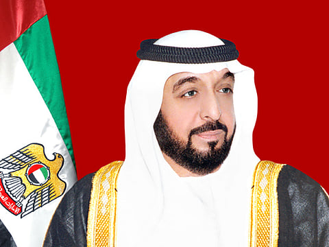 UAE President His Highness Shaikh Khalifa Bin Zayed Al Nahyan 