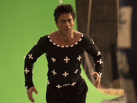 Shah Rukh Khan on his Bollywood Parks Dubai ride