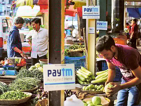 Paytm's branding may be a common feature all over India, but digital payments are far from replacing cash as the primary mode of transaction. Instead, Paytm's founder Sharma reckons that the best it can aim for is to see less of cash rather than no cash.