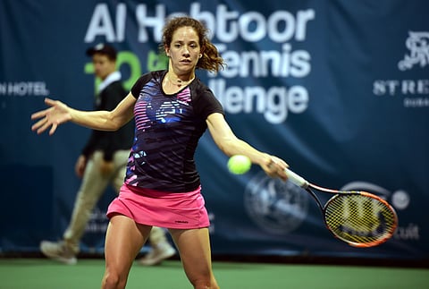 Schnyder enjoying her moments in the sun