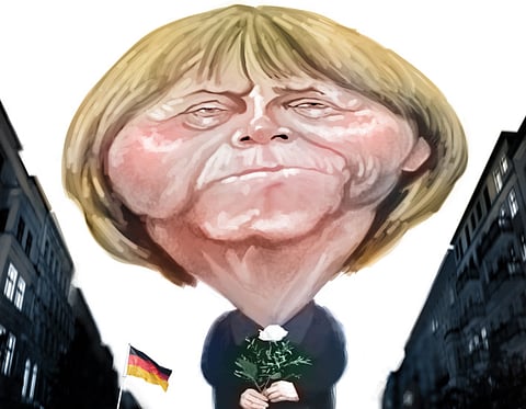 Amid the bloody carnage left by hate, Merkel is a beacon of sanity