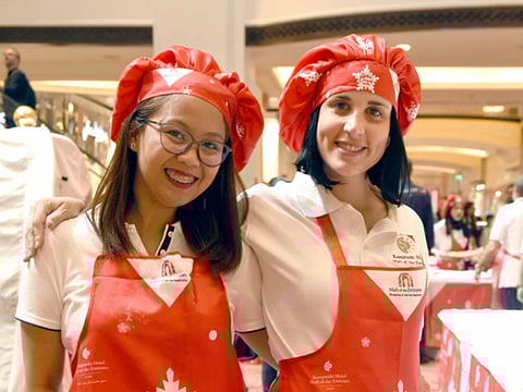 Stollen Charity Cake sale in Dubai