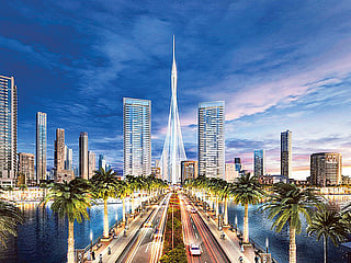 Rising fast: Dubai's next tallest tower hits milestone