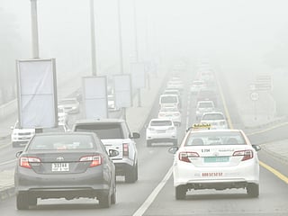 RTA urges safe driving in fog, rain