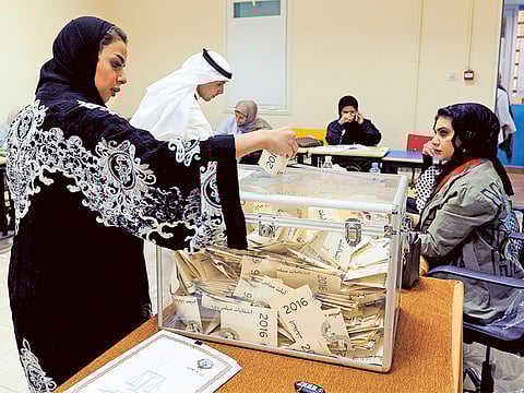 Kuwait held its parliamentary elections last year.
