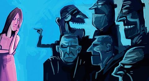 Women’s daily fight with intimidation