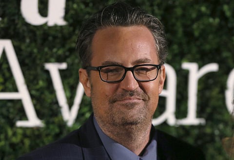 US actor Matthew Perry.