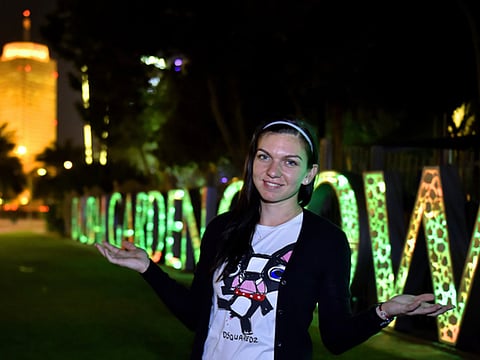 Daily Deuce: Simona Halep visits Dubai Garden Glow