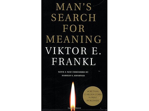 ‘Man’s search for meaning’ by Viktor E. Frankl: ‘Puts everything in perspective’