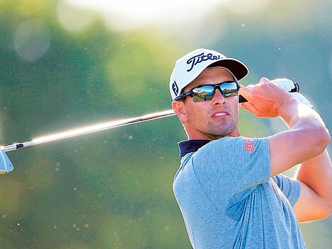 Adam Scott of Australia.